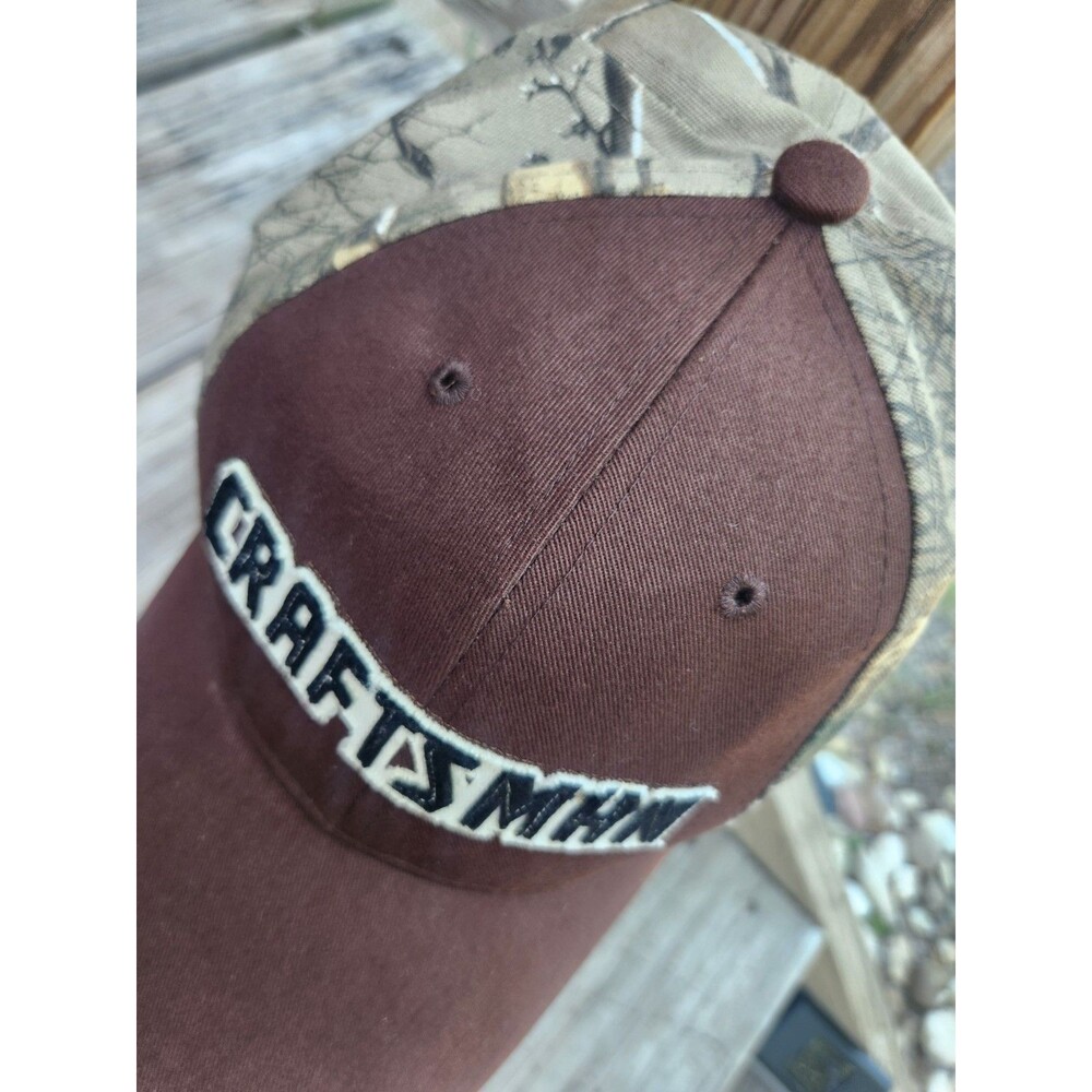 Craftsman 4 LED Adjustable Lighted Work Cap, Realtree Camouflage. Camo Cap